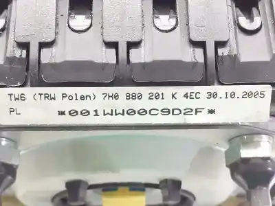 Автозапчасти б/у передняя левая подушка безопасности за volkswagen t5 transporter/furgoneta combi ссылки oem iam 7h0880201k  001ww00c9d2f