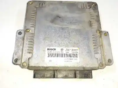 Second-hand car spare part ecu engine control for opel vivaro furgón 2.7t corto oem iam references 93861376 8200051600 8200051608
