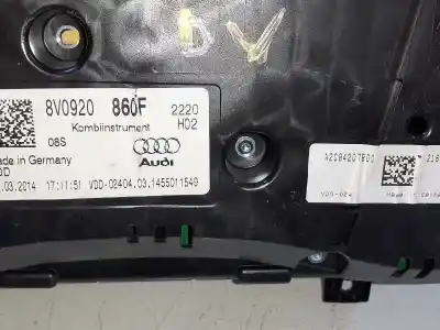 Peça sobressalente para automóvel em segunda mão quadrante por audi a3 sportback (8va) attraction referências oem iam 8v0920860f 02404031455011549 a2c84207800