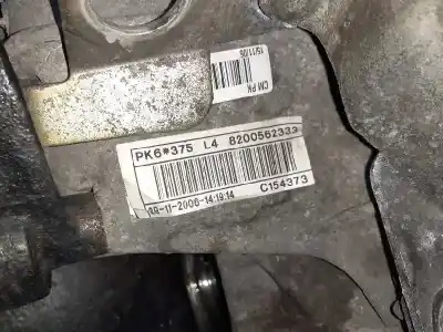 Gebrauchtes Autoersatzteil getriebe zum renault trafic combi (ab 4.01) 1.9 diesel oem-iam-referenzen pk6375 c154373 8200562333