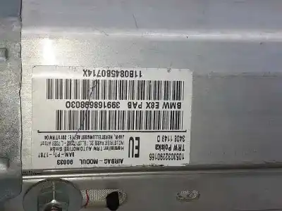 Second-hand car spare part airbag kit for bmw serie 1 berlina (e81/e87) 118d oem iam references   
