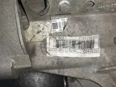 Автозапчастина б/у коробка передач для renault laguna ii (bg0/1_) 2.2 dci (bg0f) посилання на oem iam pk6002 c044939 7701719147