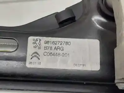 Pezzo di ricambio per auto di seconda mano alzacristalli posteriore sinistro per citroen c4 picasso rip curl riferimenti oem iam 9676172380  9816272780