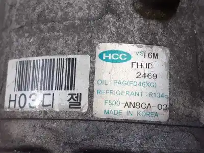 Second-hand car spare part air conditioning compressor for kia cee´d emotion oem iam references 977012h240 51-0752 f500an8ca03