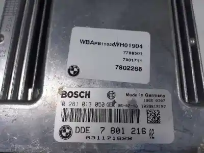 Piesă de schimb auto la mâna a doua unitate de control motor ecu pentru bmw x3 (e83) 2.0d referințe oem iam 13617808125 0281013050 7801216