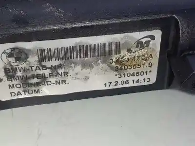 Peça sobressalente para automóvel em segunda mão radiador de água por bmw x3 (e83) 2.0d referências oem iam 17113103551 3104801 3403551