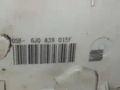 Автозапчастина б/у замок дверей заднього лівого для seat ibiza (6p1) reference посилання на oem iam 6j0839015k  6j0839015f