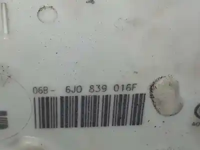 Автозапчастина б/у замок заднього правого дверя для seat ibiza (6p1) reference посилання на oem iam 6j0839016k  6j0839016f