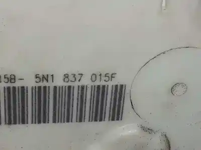 Автозапчастина б/у замок передніх дверей лівий для seat ibiza (6p1) reference посилання на oem iam 5n1837015n  5n1837015f
