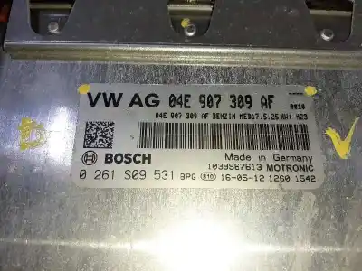 Автозапчасти б/у блок управления двигателем за seat ibiza (6p1) reference ссылки oem iam 04e906027bb 0261s09531 04e906309af