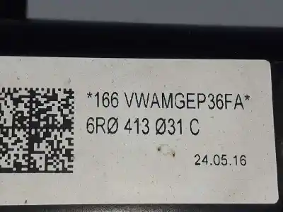 Автозапчастина б/у передній правий амортизатор для seat ibiza (6p1) reference посилання на oem iam 6r0413031c  