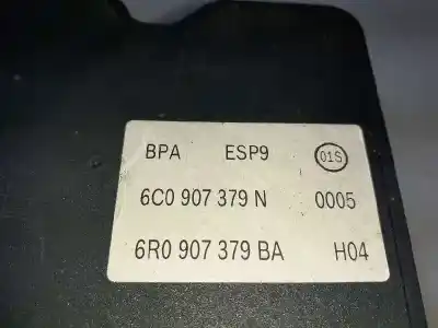 Peça sobressalente para automóvel em segunda mão abs por seat ibiza (6p1) reference referências oem iam 6c0614517n 6r0907379ba 6c0907379n