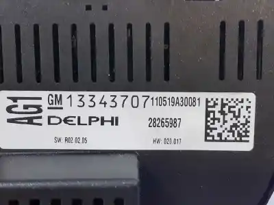 Автозапчастина б/у клімат-контроль для opel astra j lim. enjoy посилання на oem iam 13343707  28265987