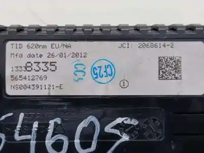 Second-hand car spare part multifunction display for opel meriva b cosmo oem iam references 13390277 565412769 13338335