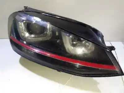 Second-hand car spare part right headlight for volkswagen golf vii lim. gti ´´performance´´ bluemotion oem iam references 5g1941754a 90033489 5g1941752a