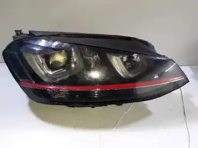 Second-hand car spare part right headlight for volkswagen golf vii lim. gti ´´performance´´ bluemotion oem iam references 5g1941754a 90033489 5g1941752a