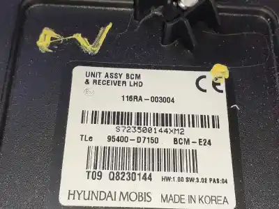 Gebrauchtes Autoersatzteil elektronisches modul zum hyundai tucson (tl, tle) 1.7 crdi oem-iam-referenzen 95400d7150 116ra003004 t09q8230144