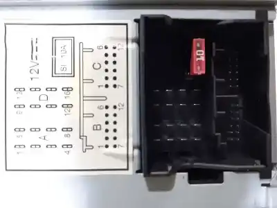 Second-hand car spare part audio system / radio cd for volkswagen passat b6 variant (3c5) 2.0 tdi oem iam references 1k0035186ad 9184918151 1k0035186ad