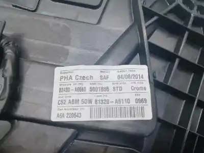 Pezzo di ricambio per auto di seconda mano alzacristalli anteriore destro per hyundai i30 (gd) black line riferimenti oem iam 82481a6000  82480a6660