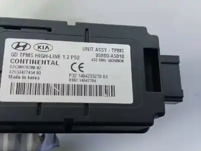 Автозапчастина б/у електронний модуль для hyundai i30 (gd) black line посилання на oem iam 95800a5010  