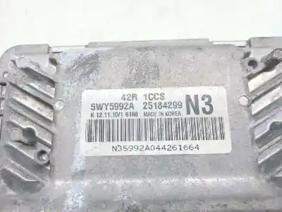 Second-hand car spare part ecu engine control for chevrolet aveo ls oem iam references 25184299  5wy59992a