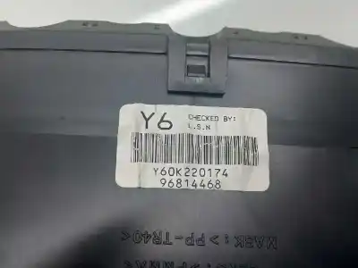 Peça sobressalente para automóvel em segunda mão quadrante por chevrolet aveo ls referências oem iam 96814468  y60k220174
