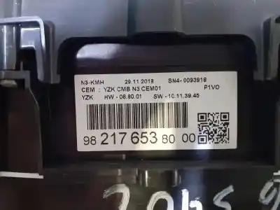 Peça sobressalente para automóvel em segunda mão quadrante por opel combo life expression referências oem iam 769187680 0093918 