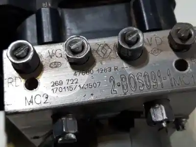 Second-hand car spare part abs for renault captur zen oem iam references 476607201r 269722 476601283r