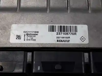 Автозапчасти б/у блок управления двигателем за renault captur zen ссылки oem iam 237108770r  a2c11171300