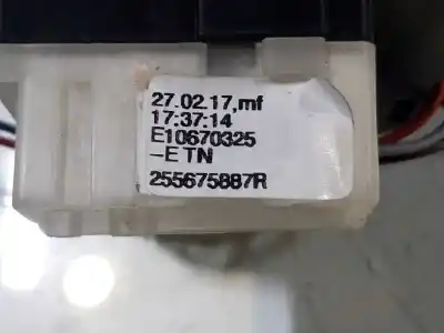 Second-hand car spare part headlights switch for renault captur zen oem iam references 255675887r  