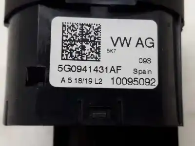 Автозапчастина б/у управління світлом для seat ateca (kh7) xcellence edition 4drive посилання на oem iam 5g0941431af  10095092