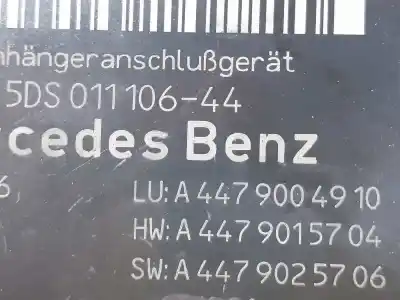 Second-hand car spare part electronic module for mercedes-benz vito tourer (447) 2.1 cdi cat oem iam references a4479004910 a4479015704 5ds01110644