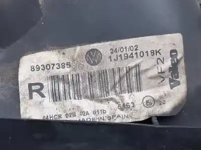 Peça sobressalente para automóvel em segunda mão farol / farolim direito por volkswagen golf iv berlina (1j1) highline referências oem iam 1j1941018k  89307385