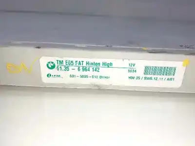 Second-hand car spare part central locking pump for bmw serie 7 (e65/e66) 730d oem iam references 61356964142  6015005018