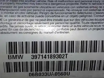 Peça sobressalente para automóvel em segunda mão kit airbag por bmw serie 7 (e65/e66) 730d referências oem iam   