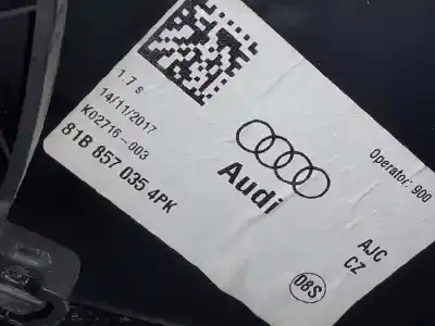 Автозапчастина б/у бардачок для audi q2 (gab) sport edition посилання на oem iam 81b857035a 4pk  81b857035 4pk