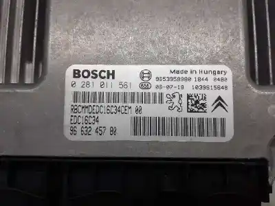 Автозапчасти б/у блок управления двигателем за citroen c5 break collection ссылки oem iam 9663245780  0281011561