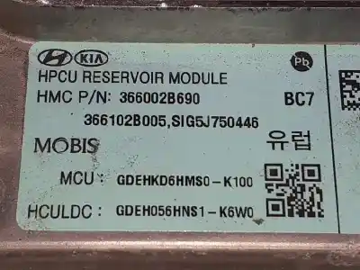 Pezzo di ricambio per auto di seconda mano batteria per kia niro business riferimenti oem iam 366002b690  