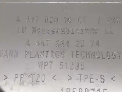 Second-hand car spare part torpedo for mercedes-benz vito tourer (447) 114/116/119 cdi pro larga (447.703) oem iam references a4478301601  a4478842074