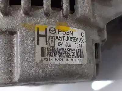 Pezzo di ricambio per auto di seconda mano alternatore per mazda 2 lim. () luxury riferimenti oem iam p53n18300c 27-6985 p53n