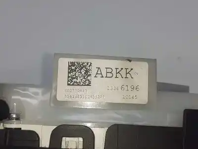 Peça sobressalente para automóvel em segunda mão quadrante por opel meriva b selective referências oem iam 13346196  60075881