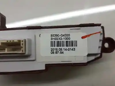 Second-hand car spare part multifunction switch for hyundai i30 fastback n performance oem iam references 93350g4320  