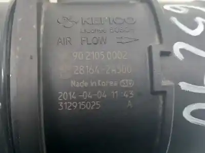 Автозапчастина б/у витратомір повітря для hyundai i30 (gd) black line посилання на oem iam 281642a500 312915025 9021050002