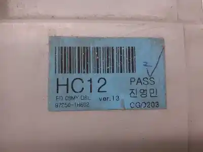 Second-hand car spare part climate control for kia cee´d active oem iam references 972501h602  