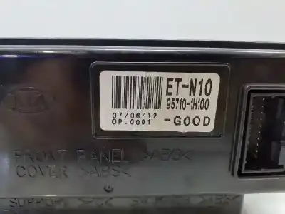 Second-hand car spare part multifunction display for kia cee´d active oem iam references 957101h100  