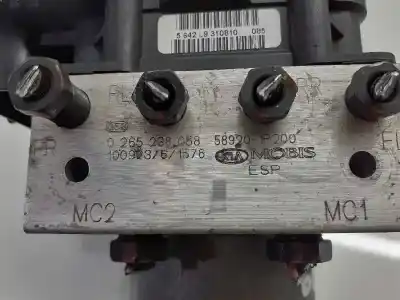 Pezzo di ricambio per auto di seconda mano abs per kia venga emotion riferimenti oem iam 589201p2a0 589201p200 0265238058