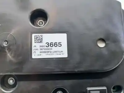 Автозапчастина б/у панель інструментів для opel zafira (c) innovation start/stop посилання на oem iam 39203665 367030224 39203665