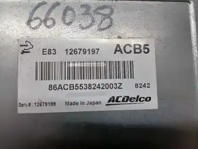 Автозапчасти б/у блок управления двигателем за opel corsa e selective ссылки oem iam 12679199 86acb5538242003z 12679197