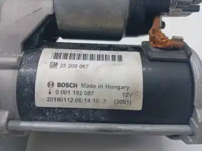 Автозапчастина б/у двигун запускається для opel corsa e selective посилання на oem iam 55578921 0001192087 25200067
