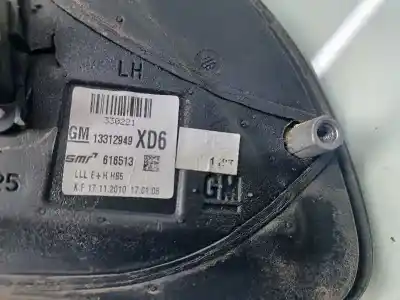 Peça sobressalente para automóvel em segunda mão espelho retrovisor esquerdo por opel astra h caravan innovation referências oem iam 13312982 616513 13312949
